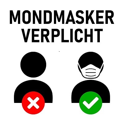mondmasker verplicht
